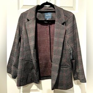 ModCloth Brown Herringbone suit jacket. Large